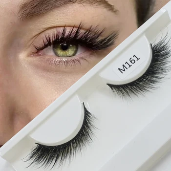 3D Real Vison Gato Cílios Final Olhos Alongados Fox Efeito Olho de Maquiagem Natural Alado Cílios postiços Atacado Fornecedor