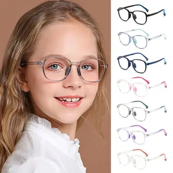 Crianças Anti-Luz azul Óculos de Ultraleve TR90 Quadro de Óculos para Crianças Meninos Meninas rapazes raparigas a Proteção de Olho Azul Raios de Bloqueio de Óculos
