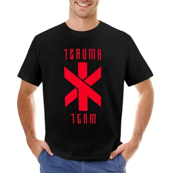 Cyberpunk Trauma Equipe de T-Shirt engraçada t-shirt de grandes dimensões t-shirt personalizada t-shirts preto t-shirts para os homens