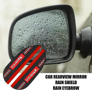 Espelho Retrovisor de carro Sobrancelha Protetor de Capa de Chuva para proteger do Sol Espelho do Carro do Lado de Chuva, Protetor Universal de Carro de Acessórios de Moda 2Pcs