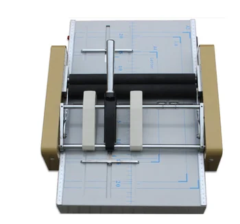 Grampeamento E Máquina De Dobrar A3 Ligação Avançada Origami Máquina Vinco Plana Sela Manual Do Centro De Costura Máquina De Dobramento