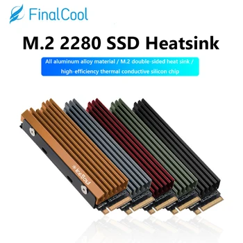 Mais recentes M2 Dissipador de calor SSD de Dissipação de Calor do Radiador M. 2 Dissipador de Calor do Cooler de Refrigeração Almofada Térmica Cooler Colete Para NVMe NGFF M. 2 2280 SSD
