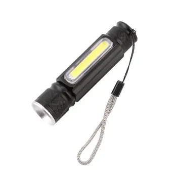 Mini Tocha LEVOU Lanterna Recarregável Portátil USB de Carregamento Lanterna de Alta Potência Banco Acampamento Impermeável de Longo Alcance Lanterna