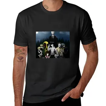 Novo Creepypasta T-Shirt de roupas bonito sublime t-shirt preto t-shirts t-shirt dos homens