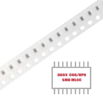 O MEU GRUPO 100PCS SMD MLCC CAP CER 620PF 50V NP0 0603 Superfície de Montagem de Capacitores Cerâmicos Multilayer em Stock