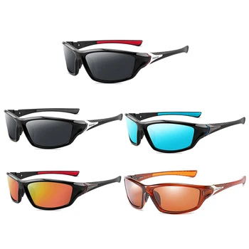 Polarizada Visão Noturna Homens Óculos de sol UV400 Exterior Condução de Viagens, Óculos de Desporto