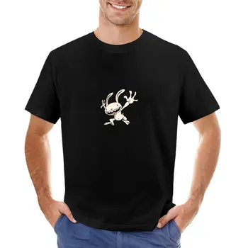 Sam e Max T-Shirt coreano moda animal print camisa para os meninos pesado t-shirts para os homens