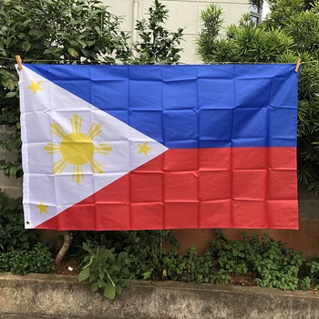 Z-UMA BANDEIRA Filipinas Bandeira 3x5 m de 90x 150cm de poliéster de suspensão Filipinas Bandeira Nacional o Interior para o Exterior a decoração Home